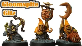 Wie bemalt man Gloomspite Gitz Nachtgoblin Miniaturen für Age und Sigmar und Warcry - Bemal Tutorial