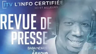 REVUE DE PRESSE IRADIO DU MERCREDI 03 AVRIL 2024 AVEC BABA NDIAYE