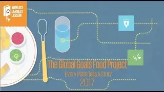 The World's Largest Lesson Global Goals Food Project 2017 | Global Goals