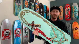 Powell-Peralta 2015 Ray Underhill Cross and Chain Reissue Skateboard Deck