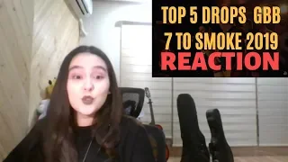 TOP 5 DROPS 😱 GBB 7 TO SMOKE Battle 2019 - REACTION