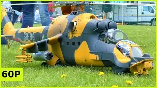 GIANT RC MIL MI-24 SUPERHIND RUSSIAN HELICOPTER WITH TURBINE FROM HELICLASSICS