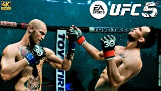 EA Sports UFC 5 - Best Knockouts & TKO's Vol.1 [4k 60FPS]