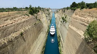 Corinth Canal: an epic moment you won't forget