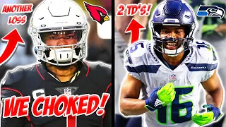 We Fumbled The NFC West... *MY REACTION* To Arizona Cardinals vs Seattle Seahawks Week 18