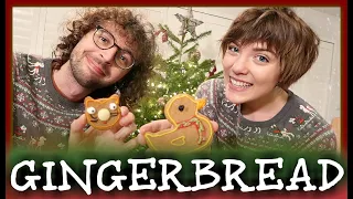 gingerbread making ~ stampy & sqaishey
