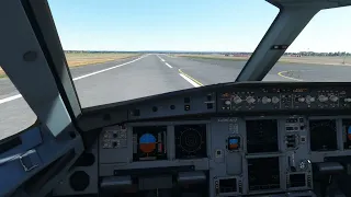 Ульяновск. Баратаевка (UWLL). Посадка A320. Microsoft Flight Simulator 2020