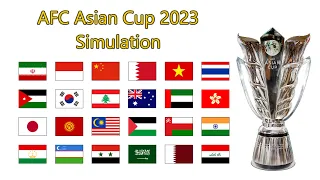 AFC Asian Cup 2023 Simulations