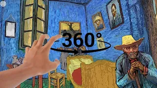 Vincent Van Gogh VR 360 - Bed in Arles Painting Immersive Experience