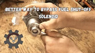 Better way to bypass Fuel Shut-off Solenoid