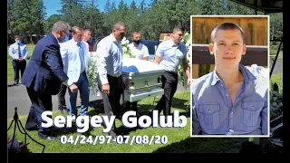 Sergey Golub memorial service