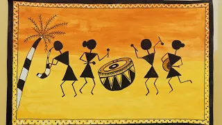 Warli Art | Art and craft Aayesha