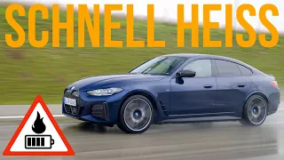 Überhitzen: BMW i4 M50 Langstreckentest - wie weit kommt man?🔥