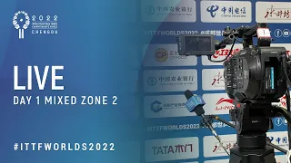 Day 1 | Mixed Zone 2 - Part 2 | 2022 World Team Championships Finals Chengdu