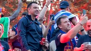 FC Barcelona LEAGUE CHAMPIONS PARADE 2023 MEN & WOMEN'S FIRST TEAM