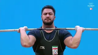 Reza Beiralvand (IRI) – 394kg 3rd Place – 2019 World Weightlifting Championships – Men's 102 kg