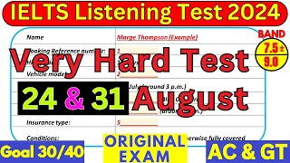 DIFFICULT IELTS LISTENING PRACTICE TEST FOR 09 MAY 2024 WITH ANSWERS | MAY IELTS EXAM | IDP & BC