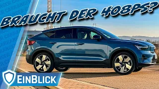 Mit SICHERHEIT SCHNELL! Volvo C40 Twin - Der BESSERE XC40... und unnötig schnell