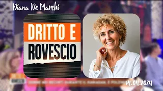 Diana De Marchi a "DRITTO E ROVESCIO" RETE4 14.04.2024