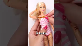 Giving Barbie Body Hair