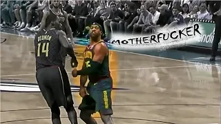 Vince Carter Yells ''MOTHERF****R!'' after Dunk vs Hornets! (MIC'D UP w/ Samuel L. Jackson Voice)