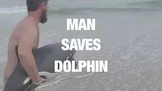 Incredible Rescue of Young Heaviside's Dolphin Caught on Camera