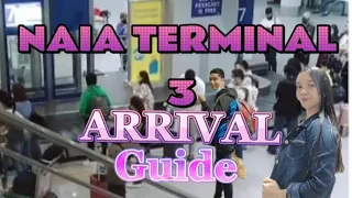 NAIA TERMINAL 3  ARRIVAL GUIDE&THEN MURANG TAXI SAAN PWEDE SUMAKAY? #tipidtips #arrivalprotocols