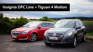 VW Tiguan 4 motion + Opel Insignia OPC Line з Німеччини