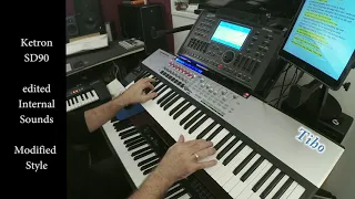 Nights In White Satin (cover) Ketron SD90