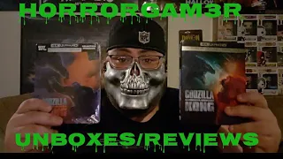 H0rr0rgam3r Unboxes/Reviews: Godzilla vs Kong 4k Steelbook