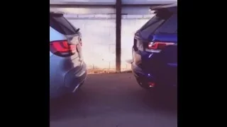 Range rover vs Bmw x5 sound