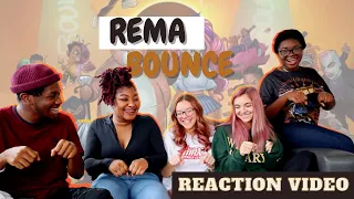 Putting My American Friends on Nigerian Music 🇳🇬🚀 (Reaction  to Bounce by Rema)