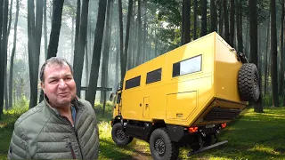Motorhome 2023: Vehicle construction master Jürgen builds his MAN High-Tech FULL GFK cabin