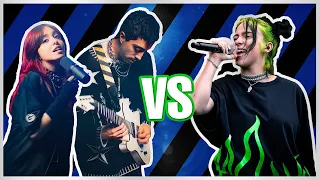 5 MINUTES OF BILLIE EILISH FEAT. LUANA vs MÚSICAS ORIGINAIS [USE HEADPHONE]