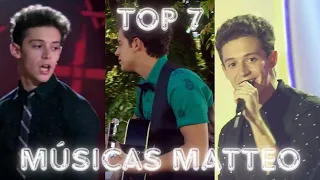 Soy Luna | TOP 7 | Músicas Matteo. #soyluna #matteobalsano #top7 #musicas #ruggeropasquarelli