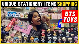 UNIQUE Stationery Shopping | BTS Themed Products💜Notepads, bts💜 Pens, bts army 💜, Pop it, etc.