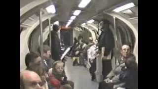 1986 prototype Tube Stock ride to Aldwych, London