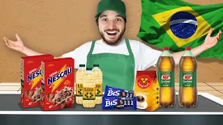 AGORA O MEU SUPERMERCADO SÓ VENDE PRODUTOS BRASILEIROS DA VIDA REAL!