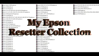 All Epson Resetter for Free