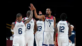 KD New Olympic Record in USA Men's Basketball W ! + Australia Clinching Top Seed Reaction!