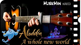 A WHOLE NEW WORLD (Aladdin 👳‍♀️🧞) / GUITAR Cover / MusikMan ИΑКΕÐ N°017