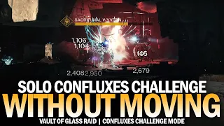 Solo Confluxes Challenge Mode - Without Moving [Destiny 2]