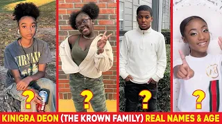 Kinigra Deon (The KRown Family) Real Names & Ages 2022