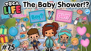 Toca Life City | The Baby Shower!? #75 🍼 (Dan and Nicole series) Toca Boca