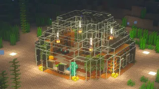 Minecraft: Underwater Base Tutorial | How to Build Underwater House in Minecraft (#2)