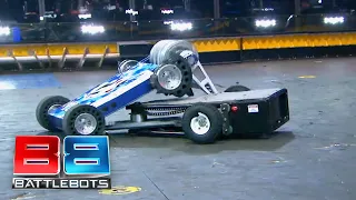 GOING FOR THE TYRES! | Tombstone vs Yeti | BattleBots
