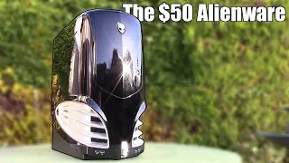 This HUGE Alienware gaming PC cost me just £40 ($50), but what's inside?...