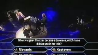 Who Wants To Be A Millionaire 11th September 1999 Part 2