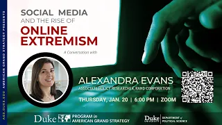 Social Media & The Rise of Online Extremism with Alexandra Evans