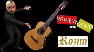 Rozini RX207 || Review | Demo | Violão 7 cordas | Violão estudante